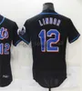 12 Francisco Lindor Baseball Jersey 20 Pete Alonso 21 Max Scherzer 48 Jacob Degrom Ed Jerseys