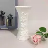 Vaser plast prägling vas blomma arrangemang potten container hemmakontor bord dekor blommor vas dekor hem vas imitation keramik y23