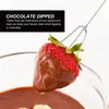 Dijkartikelen sets Fondue chocolade dompelende vorken set gereedschap vork voorraden kaas decoreren sticks diy smeltgereedschap bakken snoep fontein pot