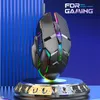 Mice 3200DPI Ergonomic Wired Gaming Mouse USB RGB Mause Gamer 6 Button LED Silent for PC Laptop Computer 231117