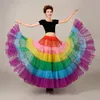 Petticoats 1 -metrowy petticoat Big Wing Bonless Bride Wedding Multicolour Underskirt spódnica