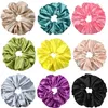 New Women Elastic Hair Bands Fashion 18 Colors Cute Beauty Girls Headwear Casual Satin Solid Scrunchie Hairbands