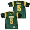 High School Football 5 Tim Tebow Jersey Autographed Nease Breathable Stitched And Embroidery Pure Cotton For Sport Fans Team Color Green College Moive Pullover