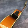 melhor guitarra acústica J200 de 43 polegadas com molde Sunset laca 258