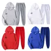 ESS Hoodie Mens Womens Two Piece Pant Woman Essentiels Tracksuit Piece Set Female Hoodie Jacket Pant With Red Essen Hoodies Designer Essentails Clothes Men hoodie