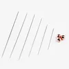 JHNBY 30PCS roestvrijstalen kralennaalden voor kralen Threading String Tambour / Sieraden Armband Ketting Maken Gereedschap Pins DIY Sieraden Accessoires Sieraden Gereedschap