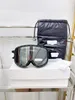 Luksusowe projektanty gogle narciarskie okulary przeciwsłoneczne dla mężczyzn i kobiet damskie damskie szklane okulary gogle gogle duże ochronne chłód z 9366