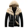 Men's Down Gradation Men Parka Coats 2023 Inverno casual Casual Jaqueta de alta qualidade Headset Fashion Fashion Protone Parkas