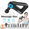 Autres articles de massage 12 9 en 1 pistolet de fascia professionnel relaxation musculaire machine de vibration cou dos jambe compression corps façonnage 231113