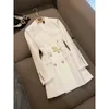패션 여성 트렌치 코트, 유럽 및 미국 럭셔리 체크 스타일, 패션 스티칭, 가짜 두 느슨한 여자 미디 트렌치 코트 아시아 크기 S-2xlrbrrr