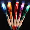 1Pieces/Cute Creative Stationery LED Multi - Purpose Ball Point Pen Can Print Logo