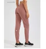 LL Yoga Wear женские спортивные штаны для бега, эластичные брюки с высокой талией и тренировочными ремнями, lululemen, платье, юбка