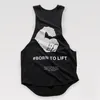 Men's Tank Tops 2023 Summer Men Cotton Comfortable Fitness Vest Mens Sleeveless Male Muscle Gym Clothing For Man Printing Loose