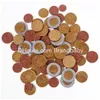 Malzemeler Cadılar Bayramı Malzemeleri Money Coin Play 100pcs/Set Pennies 20 Bir Cent Nickles S ve Çeyrek Yarımdoller Çocuklar İçin Sahte Plastik