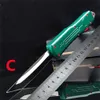 Wysokiej jakości wielofunkcyjny automatyczny nóż łowca nagród podwójne działanie kieszeń taktyczna EDC niestandardowe narzędzia zewnętrzne ostrze 440C uchwyt ze stopu cynku D2 MT BM