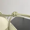 Sacs de mode de seau de cordon de luxe Top modèle en cuir de vache véritable carré gris et blanc sac à main pour les femmes avec emballage d'origine b66