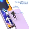 Luxury Original Liquid Silicone Soft Phone Case Cover för Xiaomi Redmi Note 11 11S Pro 4G 10 10A 10C Redmi Note 12