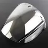 Caschi moto Universale Lente per casco antigraffio resistente all'usura Visiera ribaltabile a 3 scatti Lente antivento retrò a faccia apertaMoto