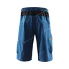 Män cykling shorts nedförsbacke mtb shorts lösa utomhus sport mountain cykel shorts andningsbar snabb torr reflekterande cykelutrustning cykel shorts kort