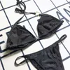 Conjunto de biquínis femininos sensuais maiôs frente única maiôs moda praia piscina spa maiôs praia férias cuecas sutiã