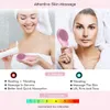 Ansiktsmassager Sonic Cleansing Brush Waterproof Electric Device for Deep Cleaning 230418