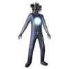 Set di abbigliamento 2023 Skibidi Toilette Costume Cosplay TV Man Camera Game skibidi dop sì toilette Halloween Tuta Costumi del partito 231117