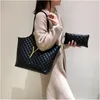 Luxury Brand Designer Totes Handbag Purse for Women 2 sets Sac à main avec sac à main Coin Sac à main