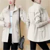 Frauen Jacken 2023 Frühling Herbst Frauen Trenchcoat Koreanische Kurze Damen Solide Futter Windjacke Weibliche Basic Outwear Gabardina Mujer 230418