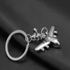 Creative Mini Air Plane Metal Alloy Keychains Keyring Christmas Birthday Wedding Party Gift Favor 3D Pendant