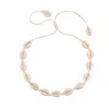 Bohemiska naturliga skal halsband sommar smycken strand conch shell choker snäckskal krage mode tillbehör för kvinnor tjej present mode smyckennecklace