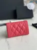 Bolsas Designer Mulher Bolsa Designer Carteira Luxurys Bags Genuinel Purese Titular do Cartão de Crédito Passaporte Mini Coin Bolsas Carteira 10A Melhor Qualidade com Caixa