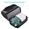 Cosmetic Bags Cases Hanging Travel Organizer Toiletry Bag with Hook and Handle Waterproof Cosmetic Bag Dop Kit Men Women Make Up Case Organizer 230418