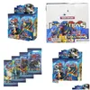 Kart Oyunları 324 PCS Kartları TCG XY Evolutions Booster Ekran Kutusu 36 Paketler Oyun Çocuk Koleksiyonu Oyuncaklar Hediye Kağıt Damlası Teslim Hediyeleri PUZ DHFZO