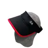 męski projektant Visor Hat for Womens Designers Visors Ulepszone czapki moda letnie czapki marka Regulowane czapki czapki wiadra 2304185pe