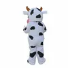 Halloween COW Maskottchen Kostüme für Erwachsene Zirkus Weihnachten Halloween Outfit Kostümanzug