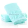Towel Pure Cotton Super Absorbent Towel Thick Soft Comfortable Bath Towels 30X70Cm Drop Delivery Home Garden Home Textiles Dh9Yj