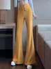 Женские брюки весна лето Тонкое костюм офис Леди Корея модная бизнес работа Уличная одежда Широкая нога прямые женщины длинные брюки