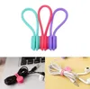 Magnetic Cable Ties Silicone Cable Holder Clips Cord Wrap Strong Holding Stuff Cables Organizer For Home Office2494475