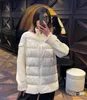 パステルジャンクションジャケットダウンレディース服の女性用アウターウェアコート冬の暖かい女性ダウンパーカーパフジャケットマルチカラージャケット