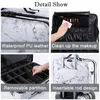 Cosmetic Bags Cases Women PU Leather Make Up Bag Professional Manicure Artist Makeup Case Female Kits Full Cosmetic Organizer Trolley Beauty Box 230418