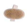 Badborstels Sponzen Scrubbers Natuurlijke houten borstelborstels Huishoudelijk Spa Body Cleaning Mas Borstel Badkamer Schrobben naar Dhgarden DHCSQ