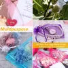 Wholesale 50pcs/lot Adjustable Organza Bag Jewelry Packaging Bags Wedding Party Display Decoration Drawable Bag Gift Pouches Jewelry AccessoriesJewelry