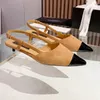 2023 Femmes Chaussures Robe Chaussures Talons Sandales Baskets Parti Bottes Top Designer Talon Haut Ballet De Luxe En Cuir Rouge Plat Dames Travail Mariage 35-40 Heatshoes Avec Boîte -K329