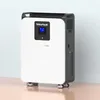 TIKKOPACK 48V 100Ah 5KWh LiFePO4 batterie 2 en 1 onduleur intégré Powerwall avec WiFi GPRS pour système de stockage solaire domestique