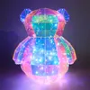 Led Rave Toy LED Ours lumineux coloré 30CM Modèle Saint Valentin Cadeau Décoration de vacances Intérieur Noël Halloween Jouets 231117