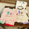 Комплект одежды Milancel Summer Kids Clothing Set Firt Firt и Shorts 2 PCS Boys Complet Casual для девочек набор 230417