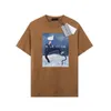 Designerska koszulka marka Ba t męskie koszulki krótkie rękawowe koszule letnie koszule hip-hop streetwear szorty Ubrania Ubrania Ubrania Różne kolory-45