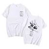 Magliette da uomo Anime giapponesi Chainsaw Man Hayakawa Aki Devil Kon Stampa Tshirt Magliette in cotone morbido Maglietta da donna Manga Streetwear 230418