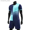 Maillots de football pour hommes et enfants à collectionner Ensemble de maillots de football à séchage rapide Breathab Boys Ma 2 pièces Imprimer Uniforme de football Survêtement 2023 2024 Nouvelle saison personnalisée Q231118