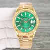 Luxury Męski zegarek Wysokiej jakości luksusowe zegarek podwójny spin niebo 42 mm automatyczny ruch mechaniczny 904L zegarek ze stali nierdzewnej Sapphire z pudełkiem